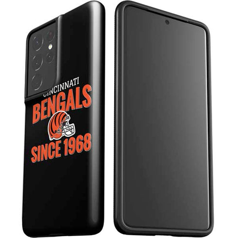 NFL Cincinnati Bengals Helmet Galaxy S21 Ultra 5G Pro Case