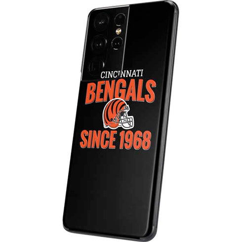 NFL Cincinnati Bengals Helmet Galaxy S21 Ultra 5G Skin