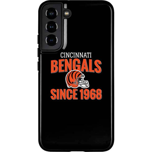 NFL Cincinnati Bengals Helmet Galaxy S22 Plus Pro Case
