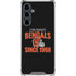 NFL Cincinnati Bengals Helmet Galaxy S23 FE Clear Case