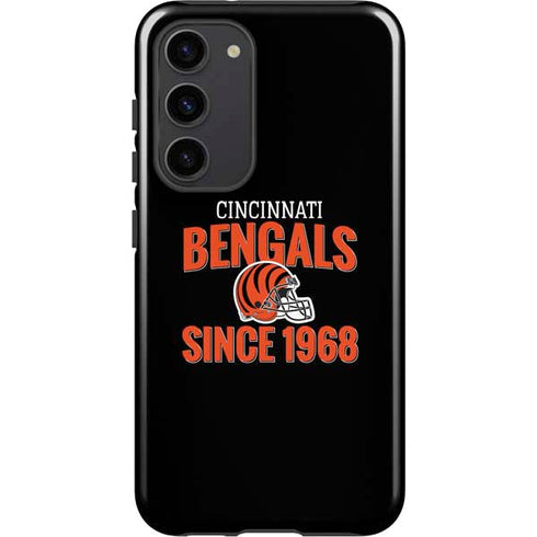 NFL Cincinnati Bengals Helmet Galaxy S23 Plus Pro Case