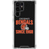 NFL Cincinnati Bengals Helmet Galaxy S24 Ultra Clear Case
