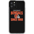 NFL Cincinnati Bengals Helmet iPhone 11 Pro Clear Case