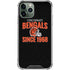 NFL Cincinnati Bengals Helmet iPhone 11 Pro Max Clear Case