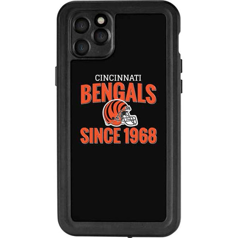 NFL Cincinnati Bengals Helmet iPhone 11 Pro Max Waterproof Case