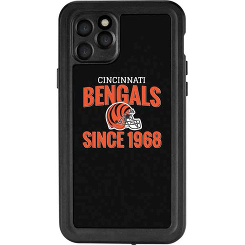 NFL Cincinnati Bengals Helmet iPhone 11 Pro Waterproof Case