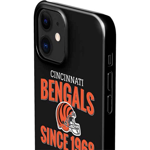 NFL Cincinnati Bengals Helmet iPhone 12 Mini Lite Case