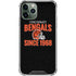 NFL Cincinnati Bengals Helmet iPhone 12 Pro Clear Case