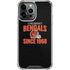 NFL Cincinnati Bengals Helmet iPhone 13 Pro Max Clear Case