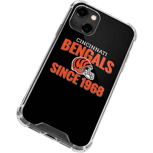 NFL Cincinnati Bengals Helmet iPhone 14 Clear Case