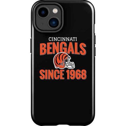 NFL Cincinnati Bengals Helmet iPhone 15 Plus Impact Case