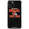 NFL Cincinnati Bengals Helmet iPhone 14 Plus Clear Case