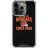 NFL Cincinnati Bengals Helmet iPhone 15 Pro Clear Case