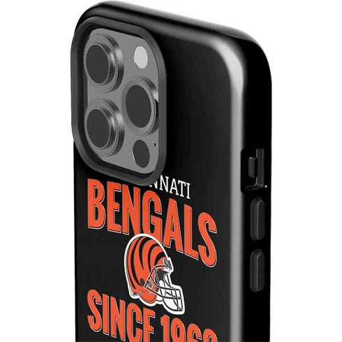 NFL Cincinnati Bengals Helmet iPhone 14 Pro Impact Case