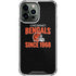 NFL Cincinnati Bengals Helmet iPhone 14 Pro Max Clear Case