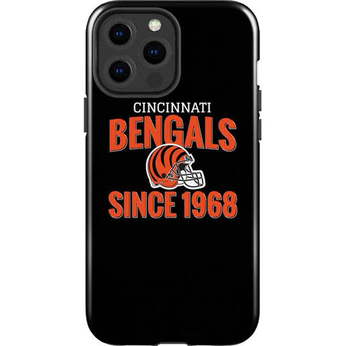 NFL Cincinnati Bengals Helmet iPhone 15 Pro Max Impact Case