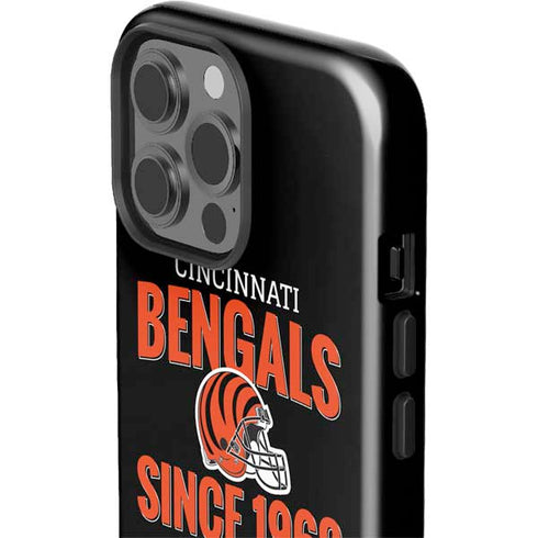 NFL Cincinnati Bengals Helmet iPhone 15 Pro Max Impact Case