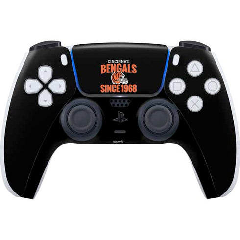 NFL Cincinnati Bengals Helmet PS5 Controller Skin
