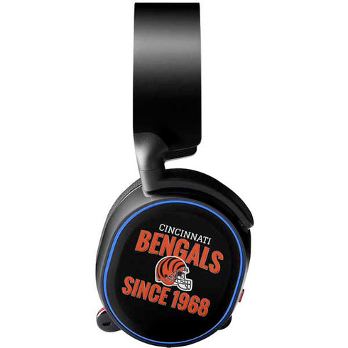 NFL Cincinnati Bengals Helmet SteelSeries Arctis 5 Skin