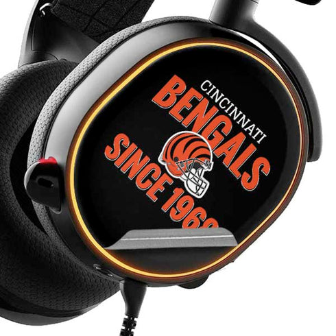 NFL Cincinnati Bengals Helmet SteelSeries Arctis 5 Skin