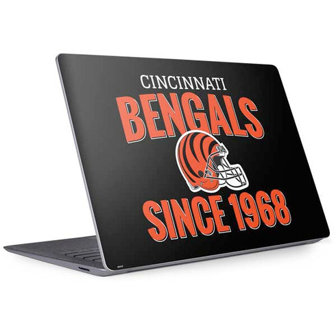 NFL Cincinnati Bengals Helmet Surface Laptop 3 13.5in Skin