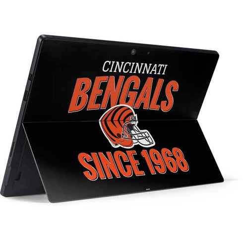 NFL Cincinnati Bengals Helmet Surface Pro 7 Skin