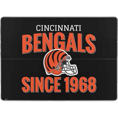 NFL Cincinnati Bengals Helmet Surface Pro 9 Skin