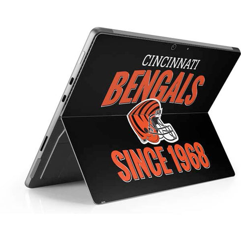 NFL Cincinnati Bengals Helmet Surface Pro 9 Skin