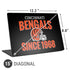 NFL Cincinnati Bengals Helmet Universal Laptop 15in (12.2 x 8.8in) Skin