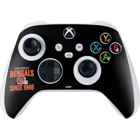 NFL Cincinnati Bengals Helmet Xbox Series S Controller Skin