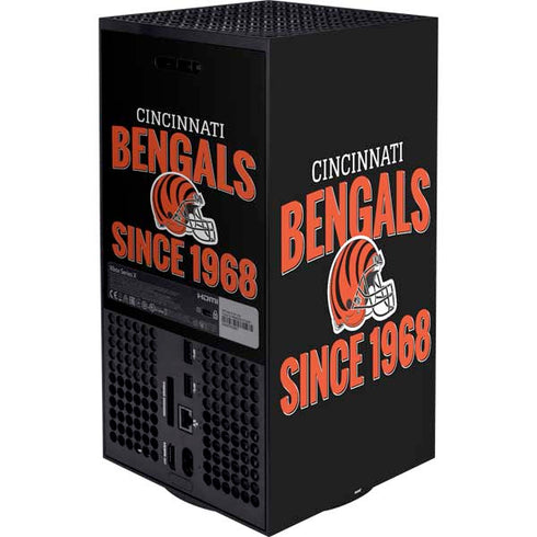 NFL Cincinnati Bengals Helmet Xbox Series X Bundle Skin