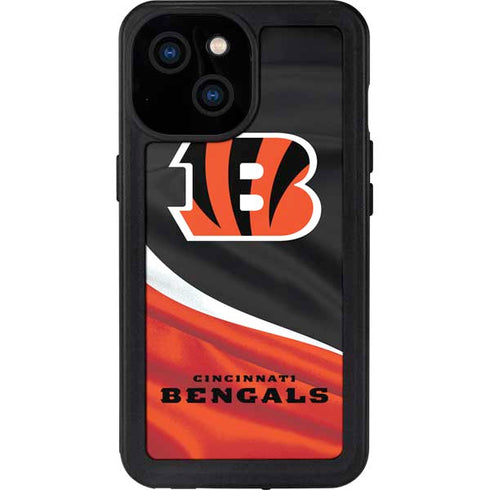 NFL Cincinnati Bengals iPhone 13 Mini Waterproof Case