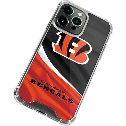 NFL Cincinnati Bengals iPhone 13 Pro Clear Case