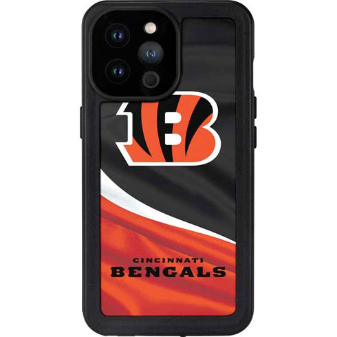 NFL Cincinnati Bengals iPhone 14 Pro Max Waterproof Case