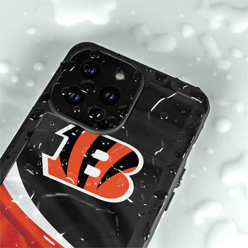 NFL Cincinnati Bengals iPhone 14 Pro Max Waterproof Case
