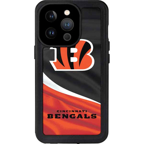 NFL Cincinnati Bengals iPhone 14 Pro Waterproof Case