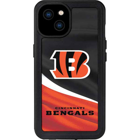 NFL Cincinnati Bengals iPhone 15 Plus Waterproof Case