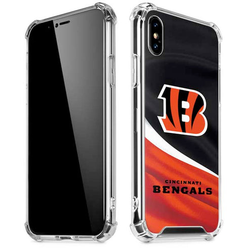 NFL Cincinnati Bengals iPhone XS Max Clear Case