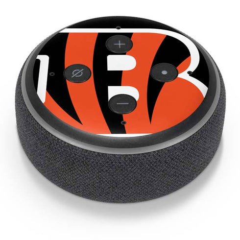 NFL Cincinnati Bengals Large Logo Amazon Echo Dot Skin