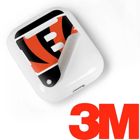 NFL Cincinnati Bengals Large Logo Apple AirPods Skin