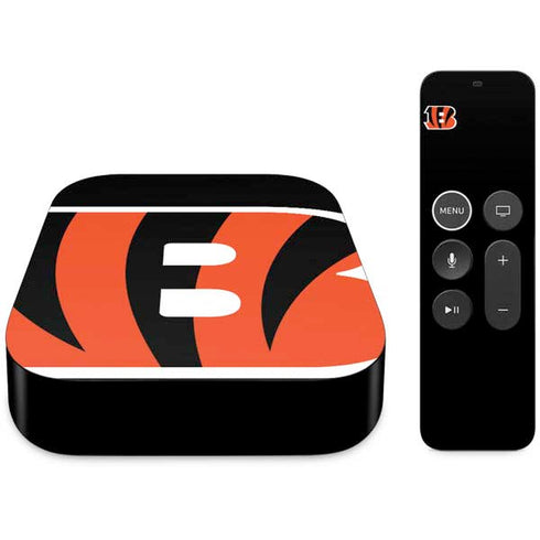 NFL Cincinnati Bengals Large Logo Apple TV Skin