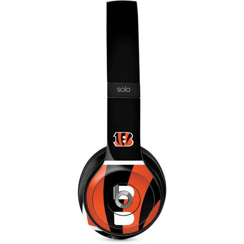 NFL Cincinnati Bengals Large Logo Beats Solo 2 Wired Skin