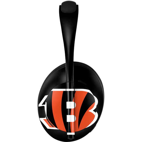 NFL Cincinnati Bengals Large Logo Bose Noise Cancelling Headphones 700 Skin
