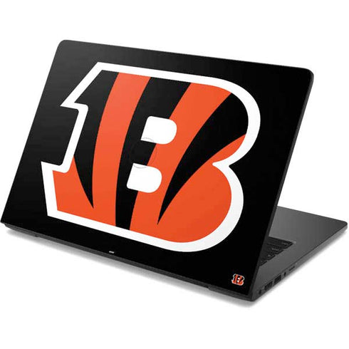 NFL Cincinnati Bengals Large Logo Dell Chromebook Skin