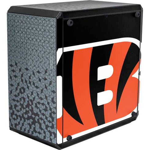 NFL Cincinnati Bengals Large Logo Cooler Master MasterBox Q300L Mini Tower Skin