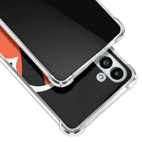 NFL Cincinnati Bengals Large Logo Galaxy A13 5G Clear Case