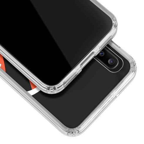 NFL Cincinnati Bengals Large Logo Galaxy A30 Clear Case