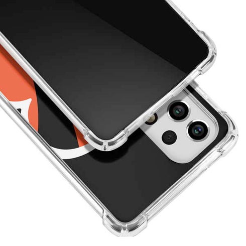 NFL Cincinnati Bengals Large Logo Galaxy A53 5G Clear Case