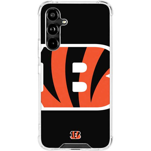 NFL Cincinnati Bengals Large Logo Galaxy A54 5G Clear Case