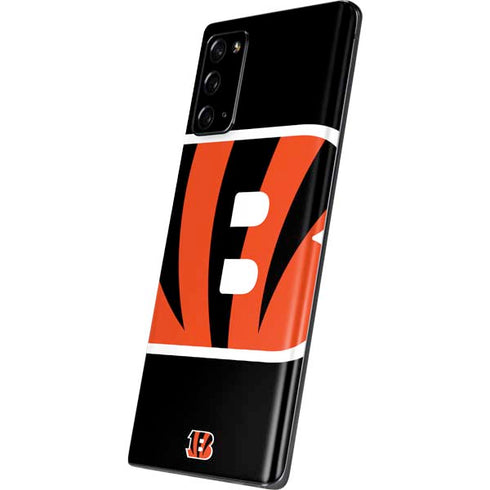 NFL Cincinnati Bengals Large Logo Galaxy Note20 5G Skin